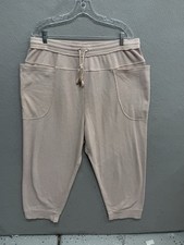 Free People Intimately Womens Light Pink Thermal Drawstring Jogger Pants Medium