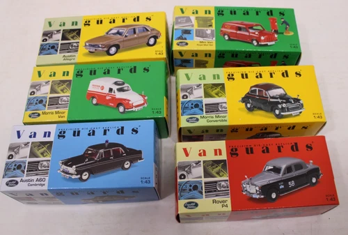 6X Lledo Vanguards Series Boxed Vehicles All With Minor Issues