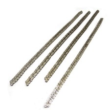 Lot of 4 Tsubaki RS-40 60 Link 5 Foot Overall Length Roller Chain Loops
