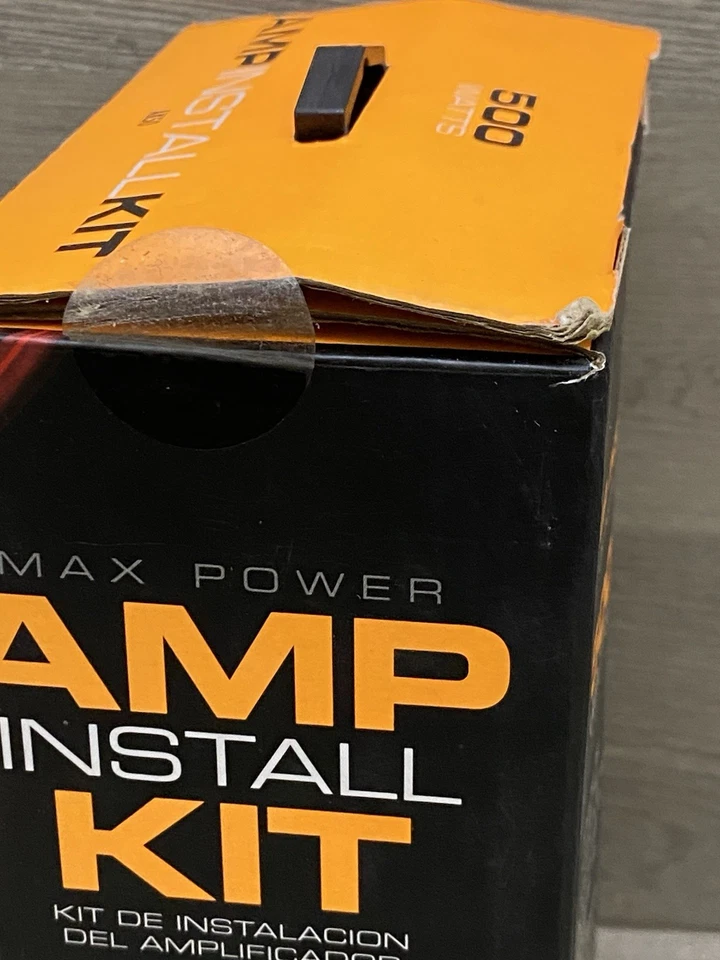 Комплект установочного оборудования усилителя Metra AK50 500 Вт калибр 8 - красный / черный - Изображение 4 из 4