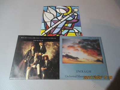 7'' Single Vinyl Sammlung  3x Orchestral Manoeuvres In The Dark - OMD