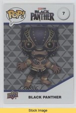 2023 Upper Deck Funko Pop Marvel Infinity Saga Patina Black Panther #7 READ 0nr3