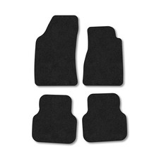 Audi 80 1991-1995 [Saloon] Car Mats Black Carpet Tailored  Easy Clean Clips