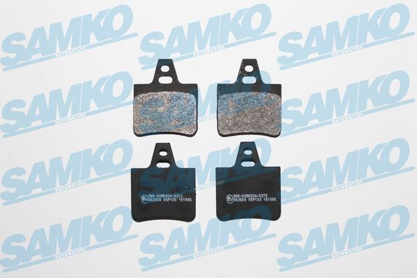 Samko BremsbeläGe Bremsbelagsatz Hinten FüR CitroëN Xm Break Xantia Y4 Y3 X1-image