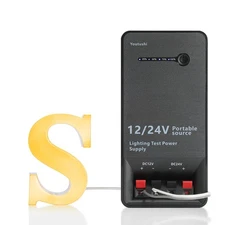 DC Power Supply Portable 12V 24V Rechargeable Battery Power Supply Tool Li-Io...