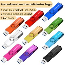 USB 3.0 Flash Drive Free Custom Logo 128GB Flash Drive Memory Stick