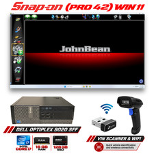 Snap-on John Bean Pro42 Alignment Computer With 2026 Update Win 11 - Dell 9020