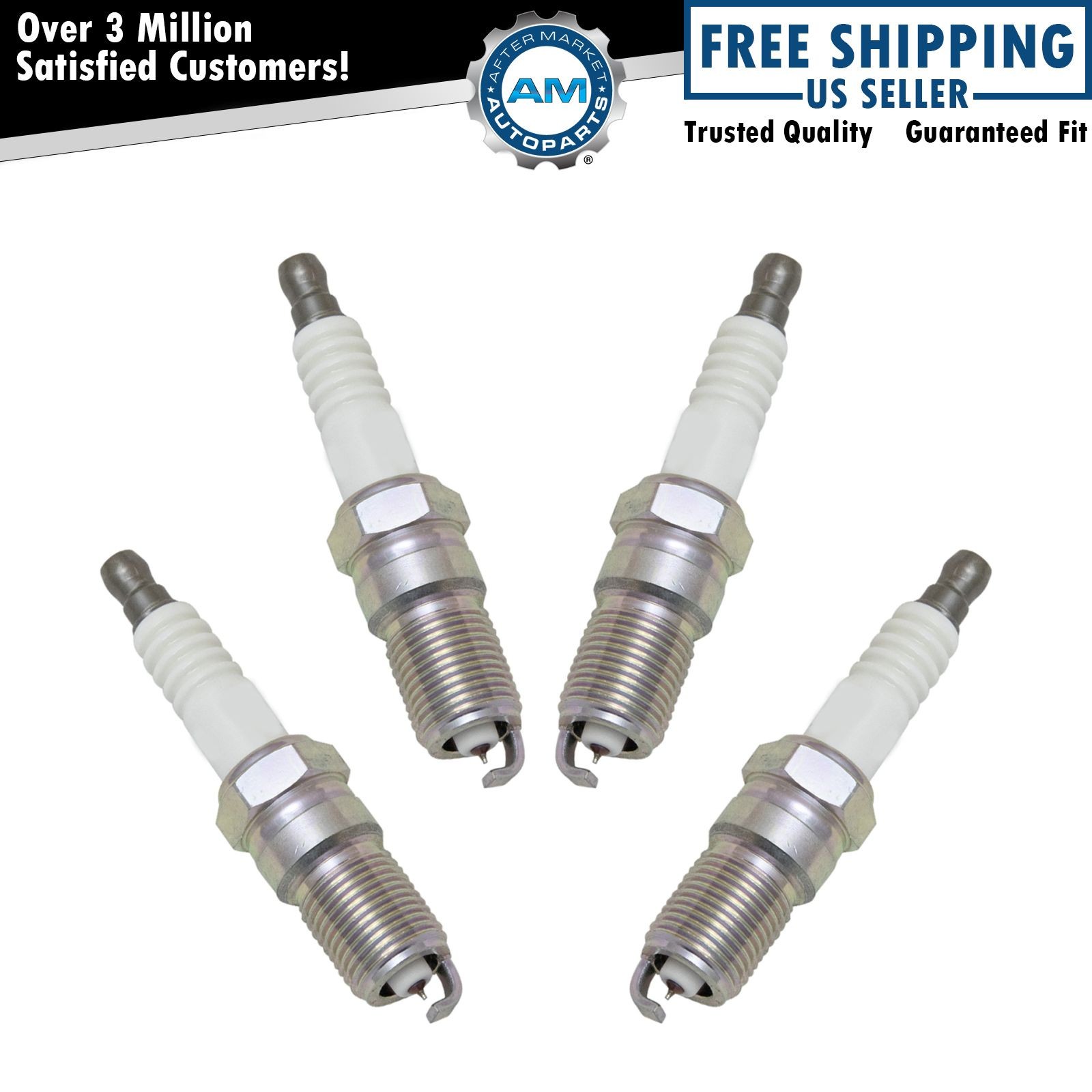 NGK Laser Iridium 90813 Engine Ignition Spark Plug Kit Set of 4 New