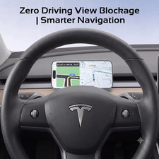 Car Phone Holder for Tesla Model Y and Model 3 Dashboard Air Vent Mount Rubber