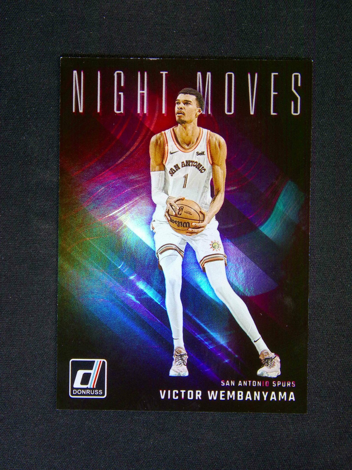 2024-25 Panini Donruss Victor Wembanyama #23 Night Moves Case Hit SSP