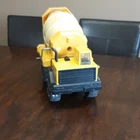 Tonka Turbo-Diesel Cement Mixer Pressed Steel Yellow Toy Truck