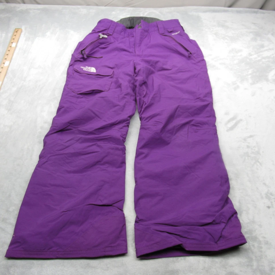 Pantalones de Nieve The North Face Juveniles XL Púrpura Impermeable Aislado Esquí 30x26 Foto 2 de 4