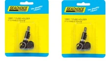 2 pack Seachoice 12601 Panel Mount Fuse Holder, 12 V