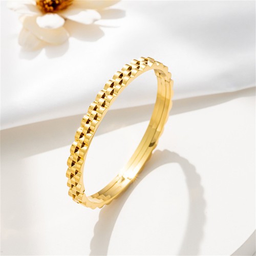 High End Stainless Steel Bracelet Female No Fading Fashion High End Versatile - Picture 5 of 6