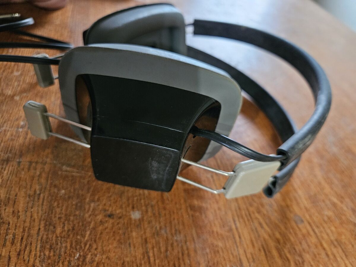 Vintage Telex 510 Headset with Cushion, Made in the U.S.A. Vintage Telex 510 Headset with Cushion, Made in the U.S.A.