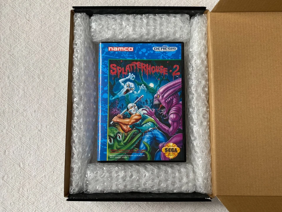 Splatterhouse 2 Sega Genesis - NTSC-U/C USA VGC CIB - High Quality Packing - Image 2 of 4