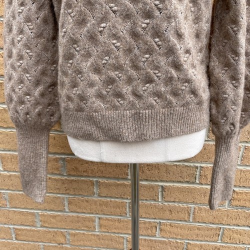 PIPER Myer Brown Wool Blend Jumper Size S Winter Casual Work Event - Picture 7 of 7