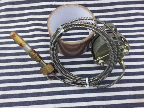 Smiths.capillary.temperature Gauge.Early Type..deg F..(NOS)..2” Diameter.. - Picture 3 of 9
