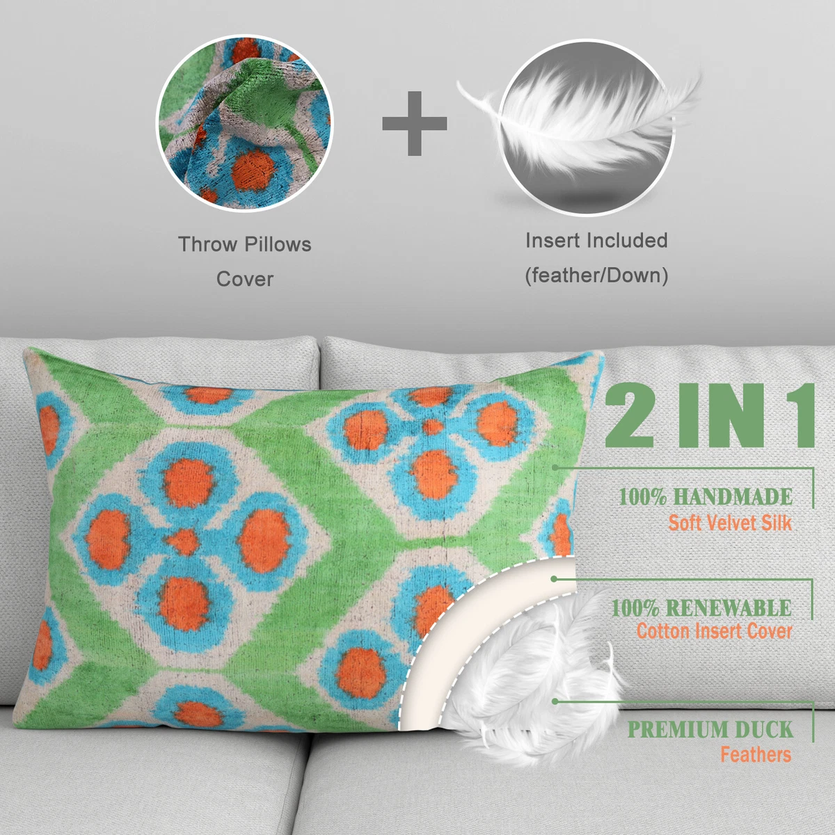 16 x 24 down pillow insert sales