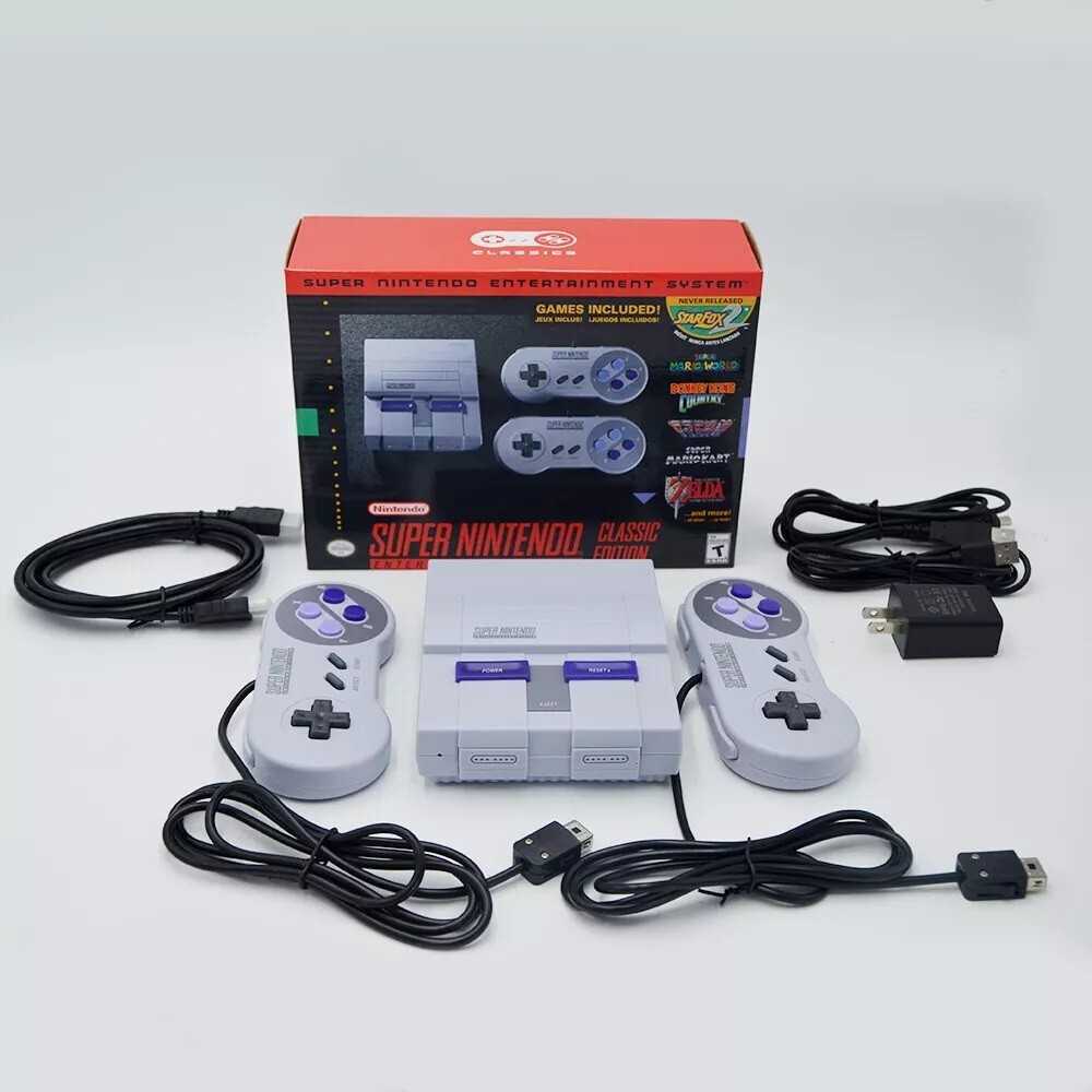 NEW Super HD Output For SNES Retro Classic Handheld Video Game Player TV
