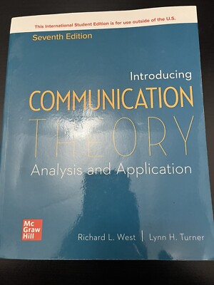 Introducing Communication Theory : Analysis and Application by Lynn Turner, Lynn