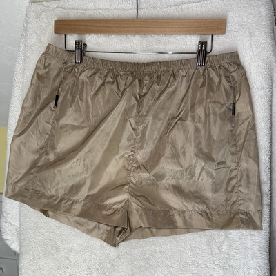 RAINS Nylon Shorts Sz M NWT $110 Beige UNRELEASED Lightweight Breathable Hiking