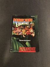 donkey kong country snes manual