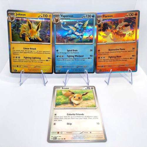 Vaporeon Reverse - Scarlet & Violet 151 - MEWEN Pokémon Card 134/165