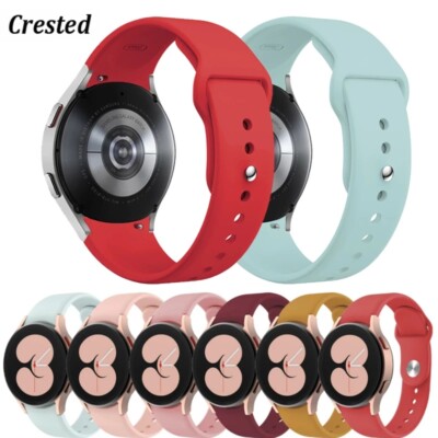 Silicone Watch Band Strap For Samsung Galaxy Watch 7 6 5 4 3 41mm 40/44/42/46mm
