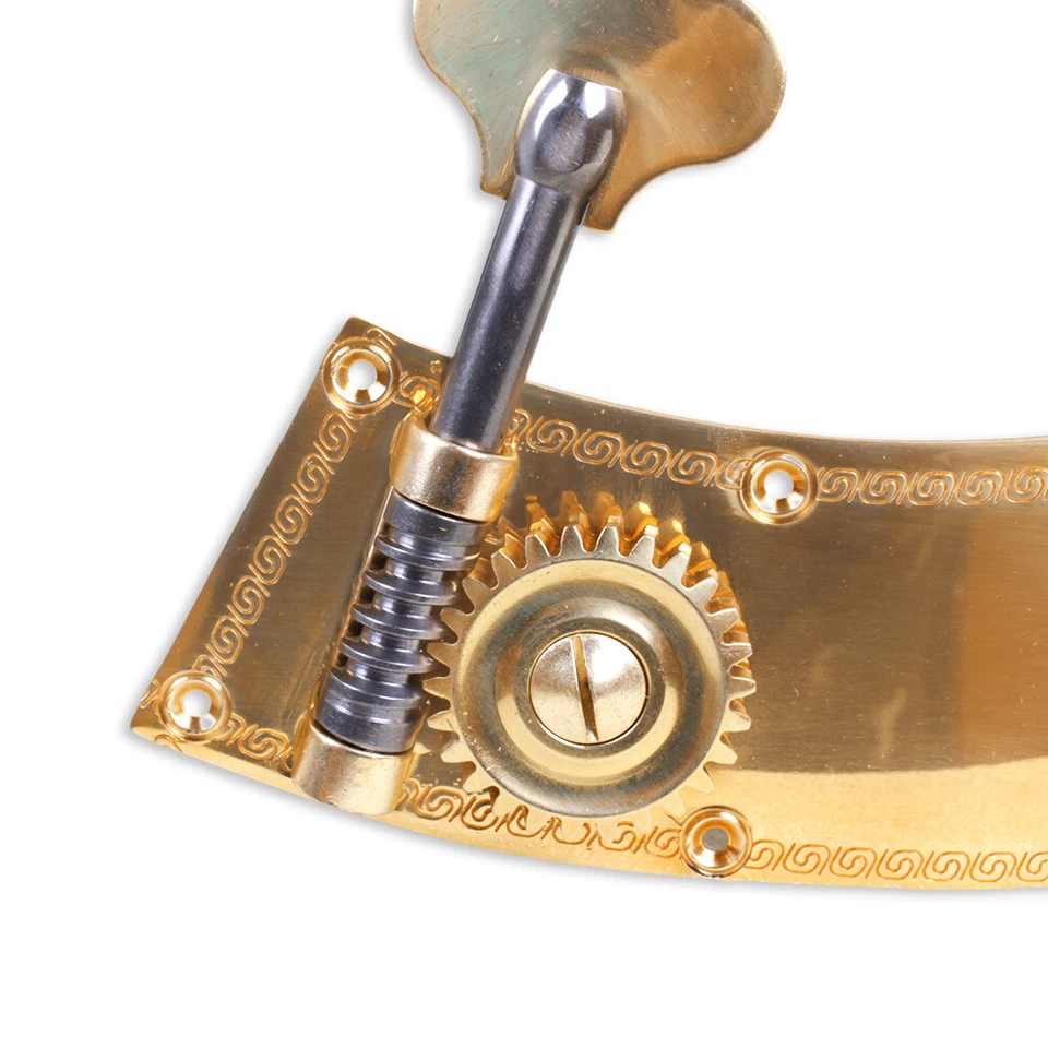 3/4 4/4 Upright Double Bass Peg 4 String Conjoined Bass Peg Brass Durable - Image 3 of 4