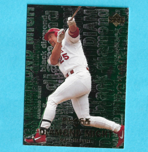2000 Black Diamond Diamond Might Mark McGwire St. Louis Cardinals #M1