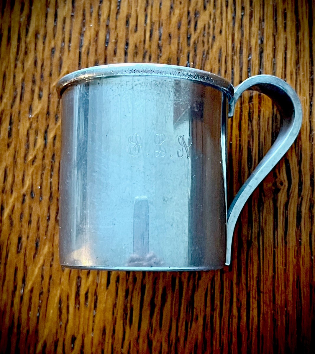 Collector 1960s Stieff Pewter Child's Cup P26-16 ATC Shield Mark