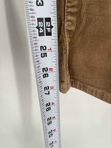 Prana Corduroy Pants Tan Camel Brown Grunge 5-Pocket Style Women's Size 0 - Picture 6 of 11