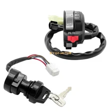 Handlebar Start Stop Switch w/Ignition Key Switch 2004-2005 for Yamaha YFZ450