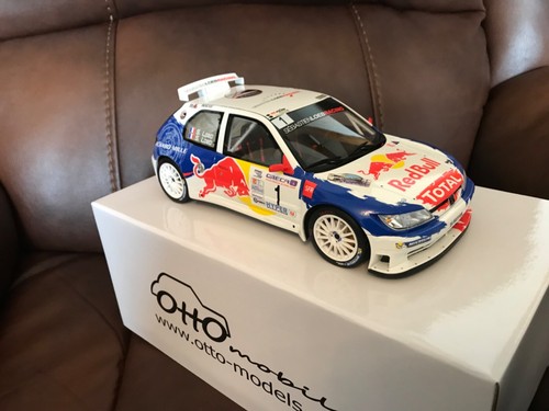 OTTO 1/18 PEUGEOT 306 MAXI RALLY NACIONAL DE ALTA PROVENZA 2017 S.LOEB OT829 - Imagen 2 de 8