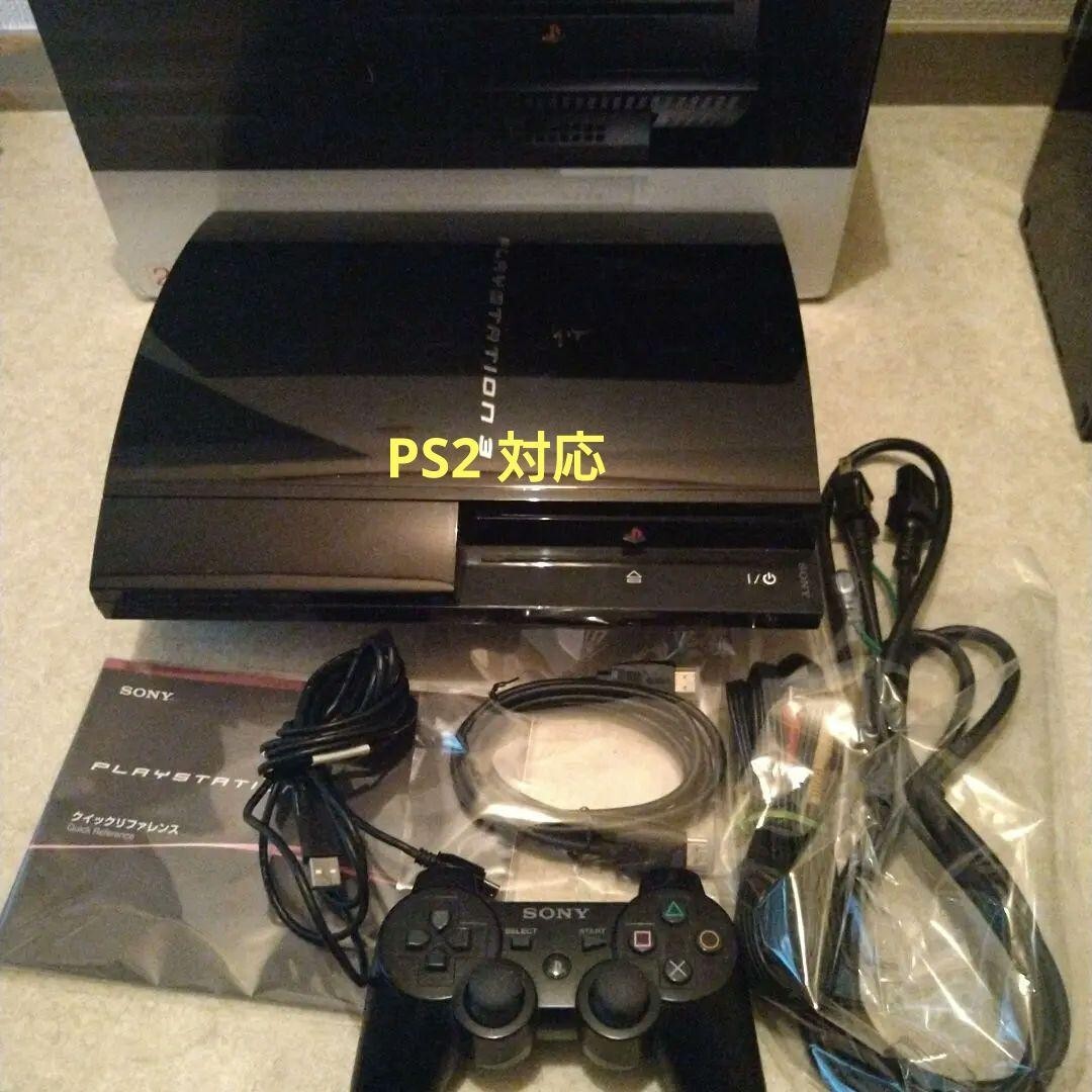 Sony PlayStation 3 PS3 CECHA00 320GB First Black Model Console  