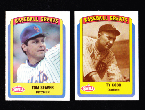 1990 SWELL BASEBALL GREATS - YOU PICK- NMMT - #1 - #135  FAST SHIPPING!! - Afbeelding 1 van 1