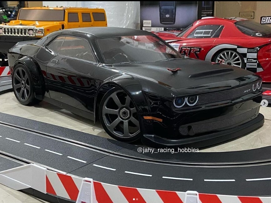 RC Body Sheel 1/8 Dodge Demon for Inferno GT2 360mm Wheelbase