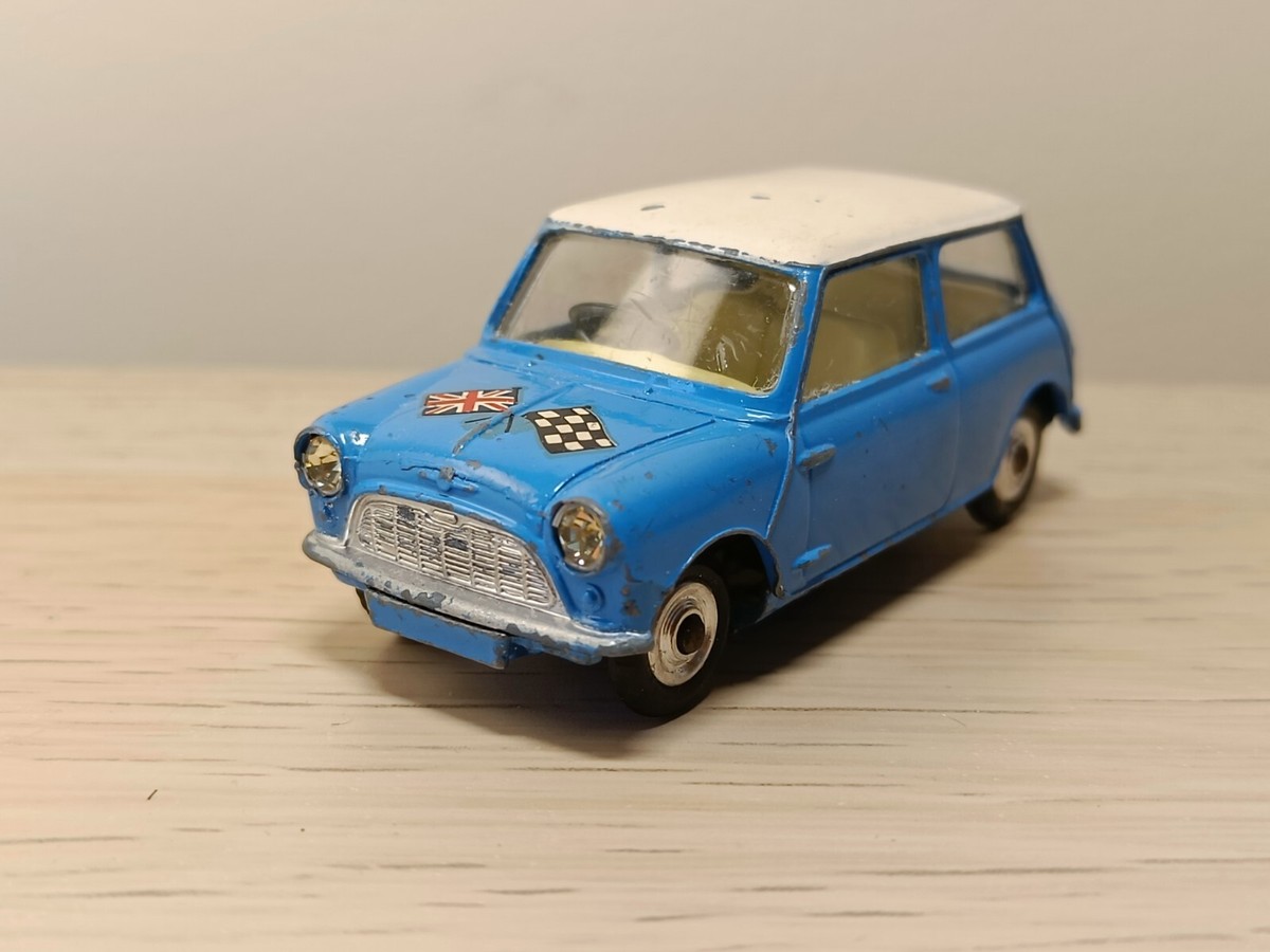 Corgi Toys 227 Morris Mini Cooper later edition in blue