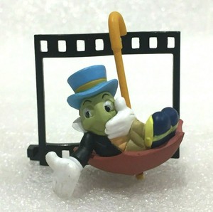 Disney Theme Park Tagalongs Pinocchio Jiminy Cricket PVC Figurine Figure