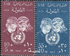 égypte 593-594 (complète.Edition.) neuf avec gomme originale 1959 unicef