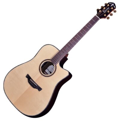 Crafter KDLXE-1000 Prestige LX D-1000c Dreanought Cutaway All Solid Dual Source