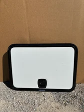 RV/Trailer Cargo/Access Door. White 32"X23"x2", No Lock Cylinder or Keys, #105B