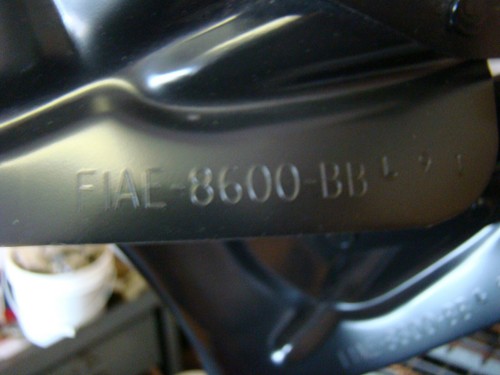 Hoja de ventilador Ford F1VY8600A corona Victoria Lincoln Grand Marquis 1992 1993 1994 lote antiguo - Imagen 3 de 4