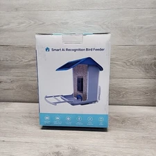 Smart AI Bird Feeder HD Camera Solar Powered Night Vision Audio Wireless Kit