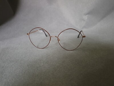 Orig. Andy Wolf 4777 col.02 Gold Braun Brillengestell Neu