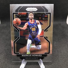 2021 Panini Prizm #218 Markus Howard Denver Nuggets Basketball Card