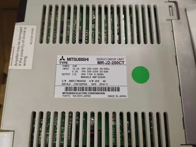 MITSUBISHI SERVO DRIVE UNIT MR-J2-200CT MRJ2200CT NEW FREE