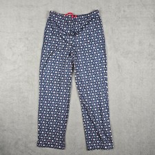 Vineyard Vines Pajama Pants Womens Large Sleepwear Santa Whale Christmas Print
