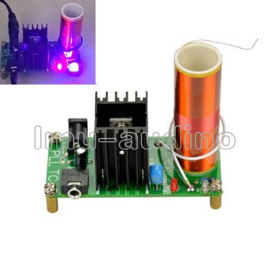 DIY 15W Mini Tesla Coil Plasma Speaker Set Electronic Field Music Project Parts